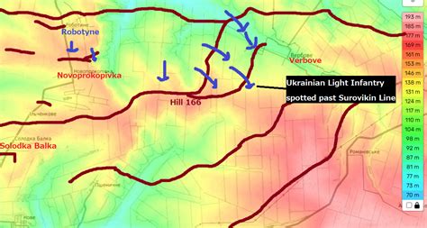 Ukraine Update: Ukraine breaches Russia's 2nd Surovikin Line west of Verbove