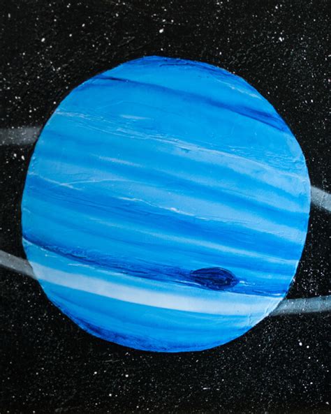 Planet Neptune Painting