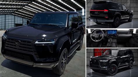 Imagined 2024 Lexus GX 550 Black Line Edition Feels Properly Dark and Menacing - autoevolution