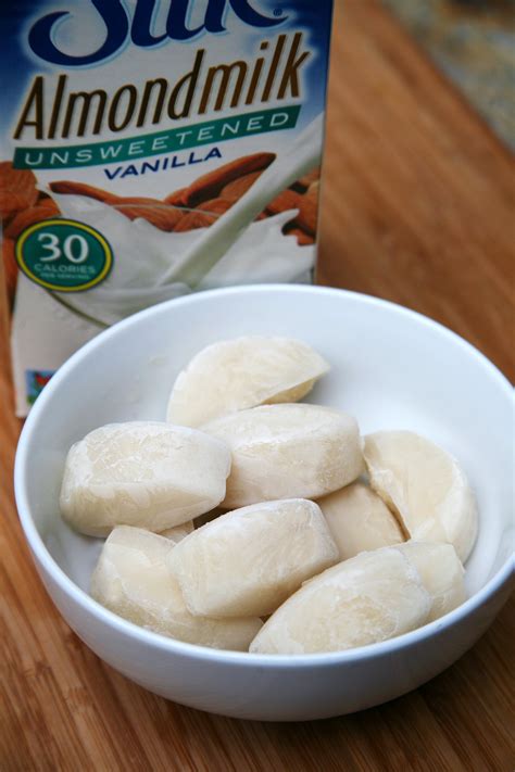 Almond Milk Ice Cubes | POPSUGAR Fitness