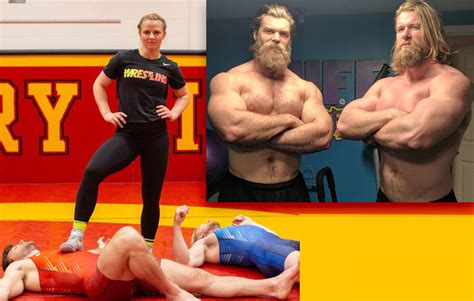 Can Buff Dudes survive an Olympic wrestling workout?