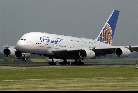 Continental Airlines A380