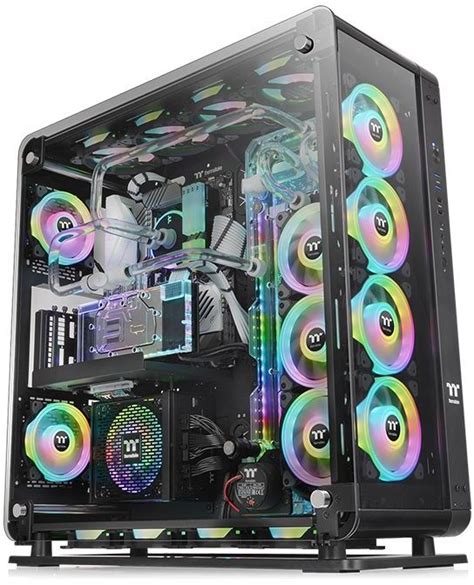 Thermaltake E-ATX Core P8 Tempered Glass Full-Tower Case CA-1Q2-00M1WN-00 | CA