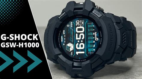 Casio G-shock G-Squad Pro GSW-H1000-1A4DR Smartwatch Black Digital Dial ...