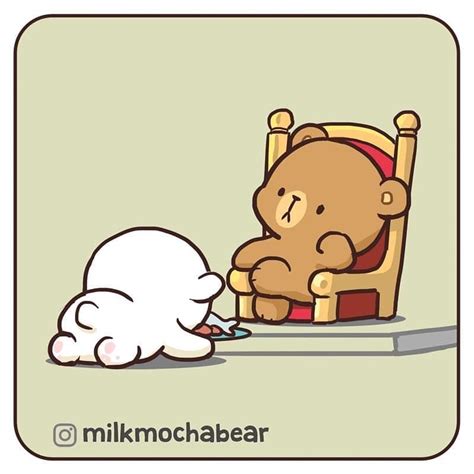 Milk & Mocha Bear Official on Instagram: “Suspect💀 --- #milkmochabear #comic #comicstrip # ...