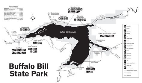 Buffalo Bill State Park Map - Buffalo Bill State Park Wyoming • mappery