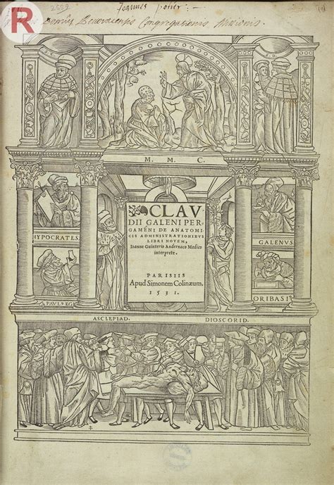 Galen, macaques, and the growth of the discipline of human anatomy - Hektoen International