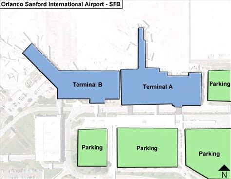 Orlando Sanford Airport SFB Airlines Served Guide - iFLY