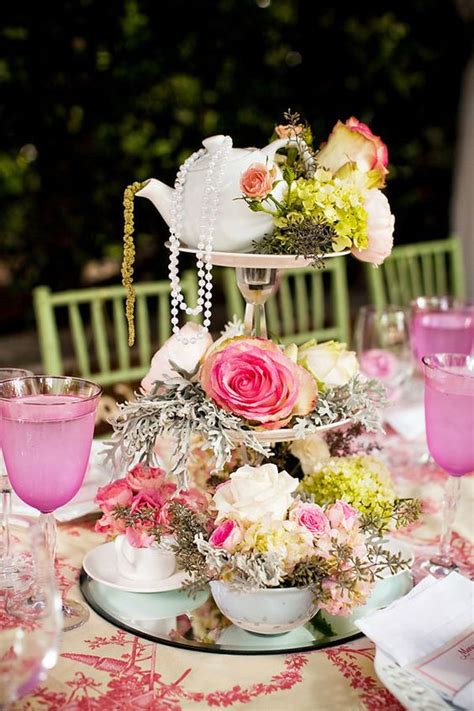 ️ 25 Lovely Tea Party Bridal Shower Ideas - Hi Miss Puff