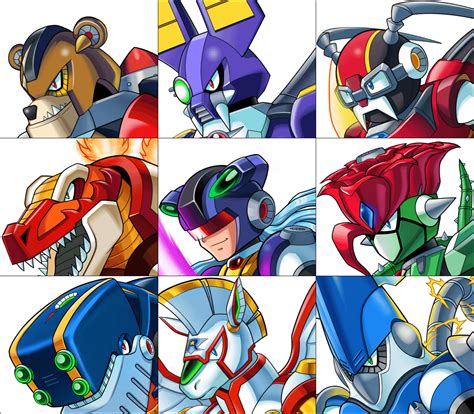 Mega Man X5 Bosses