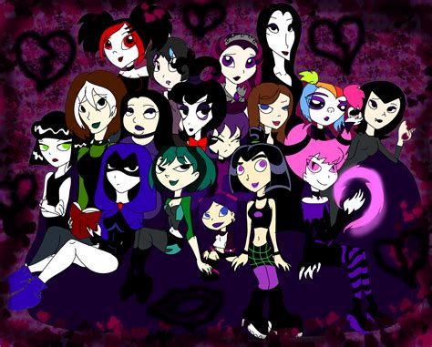 Goth Chiiiick Appreciation Daaaay by PurfectPrincessGirl on DeviantArt