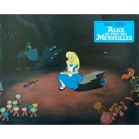 ALICE IN WONDERLAND Lobby Card 9x12 in.