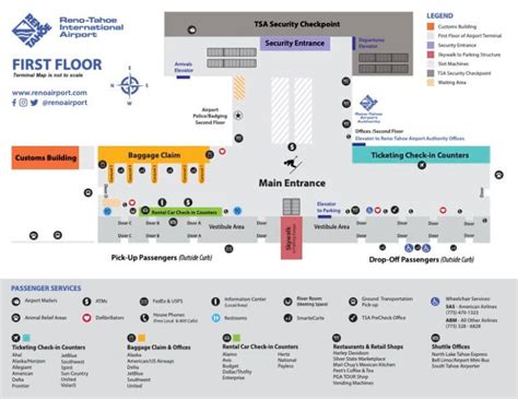 Terminal Maps - Reno-Tahoe International Airport