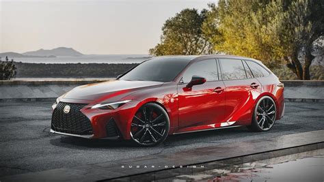 Lexus IS 350 Wagon Rendering Looks Better Than the German Rivals – Just Motoring