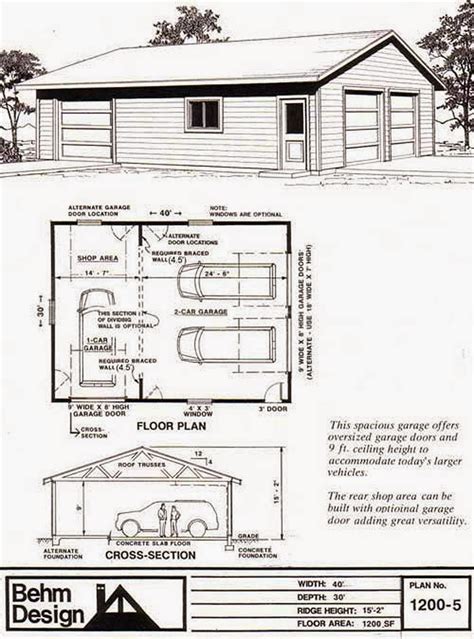 Garage Plans Blog - Behm Design - Garage Plan Examples: September 2014