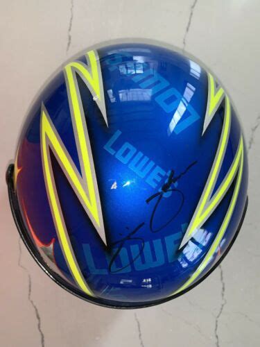 NASCAR full size autographed helmet by JIMMIE JOHNSON - Race Used 360