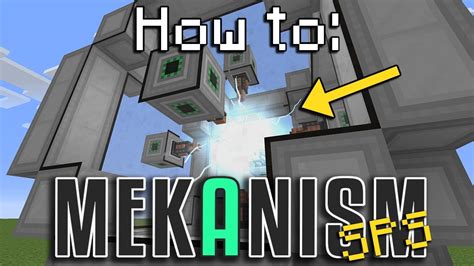 How to: Mekanism | Supercritical Phase Shifter (Minecraft 1.16.5) - YouTube