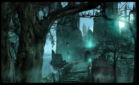 Digital Arts : Dol Guldur rises by Gycinn on DeviantArt