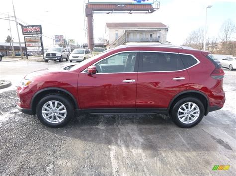 2018 Scarlet Ember Nissan Rogue SV AWD #124822021 Photo #7 | GTCarLot.com - Car Color Galleries