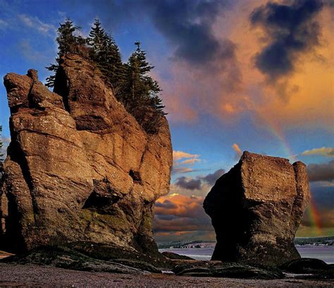 Bay of Fundy Low Tide Photograph by Russ Harris