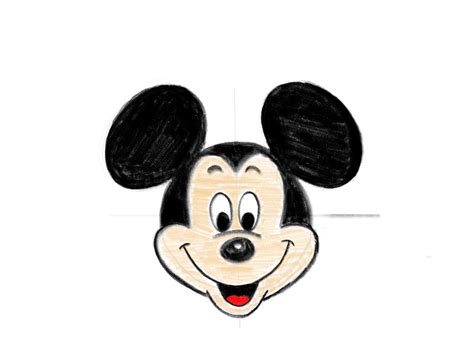 Mickey Mouse - Sketch by Chad Steahly | Mickey mouse sketch, Mickey mouse, Mickey