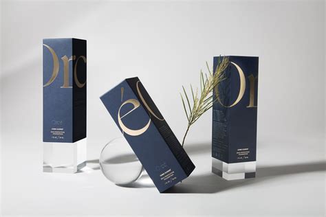 Orcé Packaging Design by DTE Studio for Luxury Skincare and Makeup