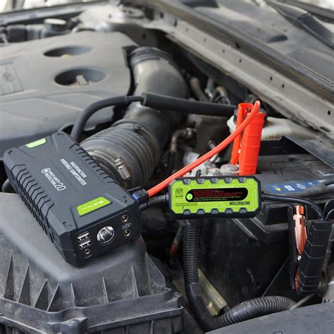 Vehicle Battery Jump Pack Box 1000A Peak Portable Car Jump Starter ...