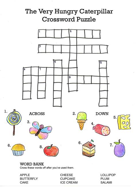 Printable Crosswords Puzzles Kids | Activity Shelter