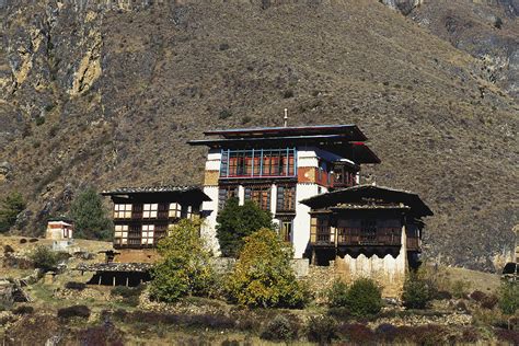 Traditional Houses, Bhutan Photograph by Alison Wright | Fine Art America