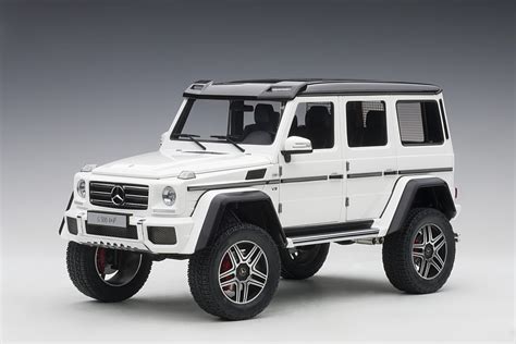 Mercedes-Benz G500 4x4² (White) | AUTOart