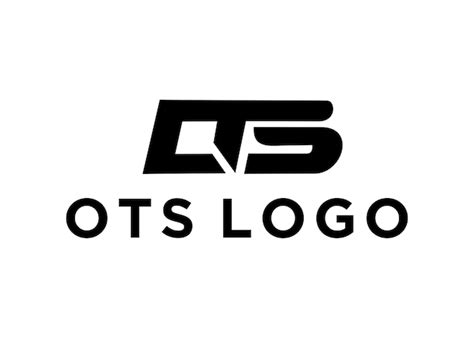 Premium Vector | Ots logo design vector illustration