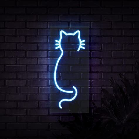 CAT NEON SIGN (DELIVERED IN 3-5WKS) | Neon signs, Neon, Neon cat