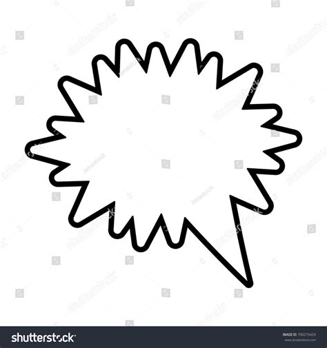 Speech Balloon Vector Illustration Stock Vector (Royalty Free) 700279429