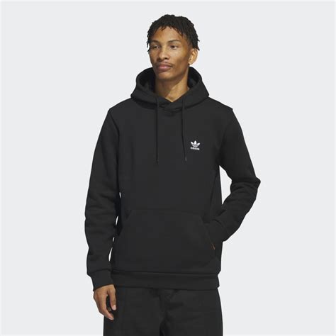 adidas Trefoil Essentials Hoodie - Black | adidas Canada