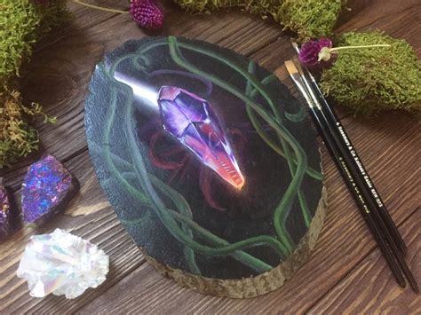 The Dark Crystal Painting Fan Art Crystal of Truth Oil - Etsy