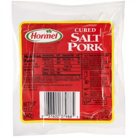 Hormel™ Cured Salt Pork, 12 oz - Kroger