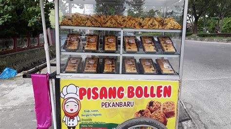 KUE UNIK DARI BANDUNG ! KUE PISANG BOLLEN ENAK DAN LEZAT | Indonesian Street Food - YouTube