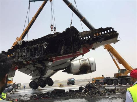 Crash of a Boeing 777-31H in Dubai | Bureau of Aircraft Accidents Archives