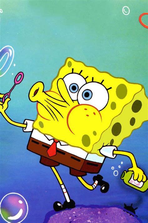 Blow bubbles!!!! | Spongebob wallpaper, Bubble drawing, Spongebob