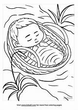 The Story Of Moses Coloring Pages sketch template