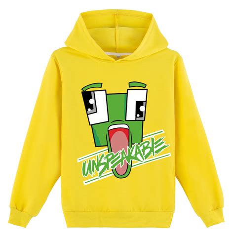 Unspeakable Hoodie for Kids and Youth, Funny Play Gamer Hoodie ...