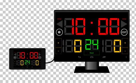 Scoreboard Display Device Cartoon Basketball Go Game Clock PNG, Clipart, Alarm Clock, Android ...