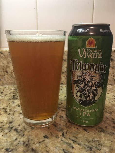 Beer Review – Brewery Vivant – Triomphe - Better On Draft