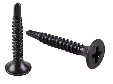 6 DRYWALL SCREW SELF DRILL BLACK PHOSPHATE PACKAGE – Tools & Fasteners