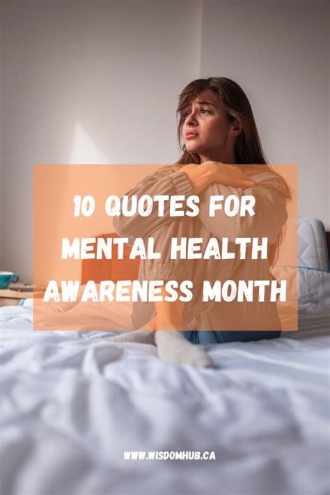 10 Quotes For Mental Health Awareness Month – WisdomHub