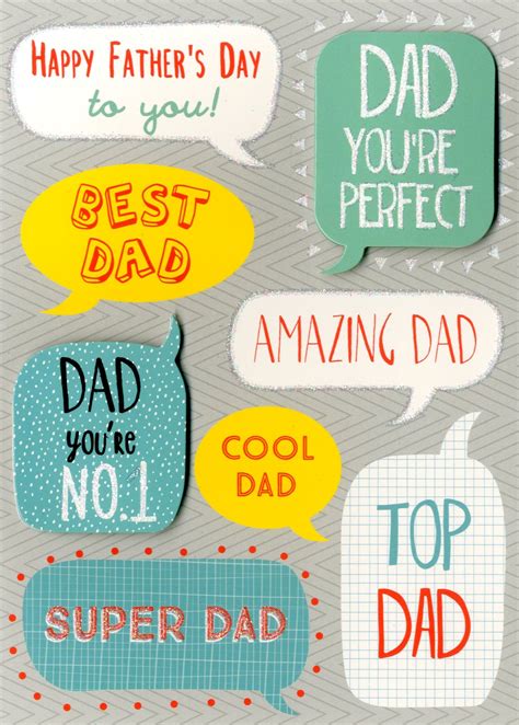 Happy Father's Day Card Best Dad Embellished Hand-Finished Card | Cards