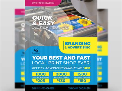 Printing Services Flyer Template | lupon.gov.ph
