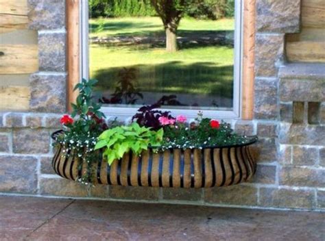 Aesthetic Appeal of Wrought Iron Window Boxes | Interior Design | Wrought iron window boxes ...