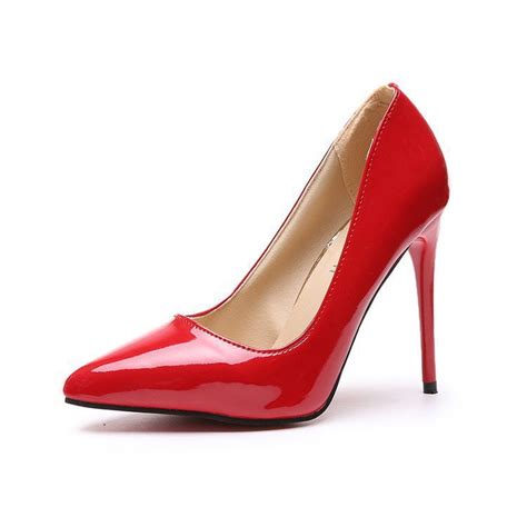 Women Stiletto High Heels Pumps Pointed Toe Slide Formal Party Evening ...