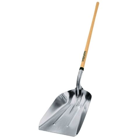 Vulcan 33669 Grain Scoop Shovel, Aluminum, 48 in Wood Handle